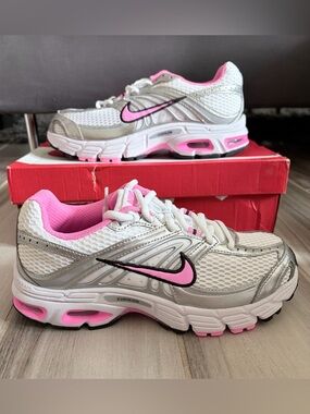 Women's Nike Air Max Moto 2K Running Shoes - White/Pink Spell HQ2056-101